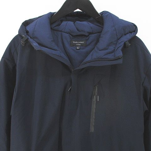 Youth Select パデットジャケット パーカー L 紺系 ネイビー