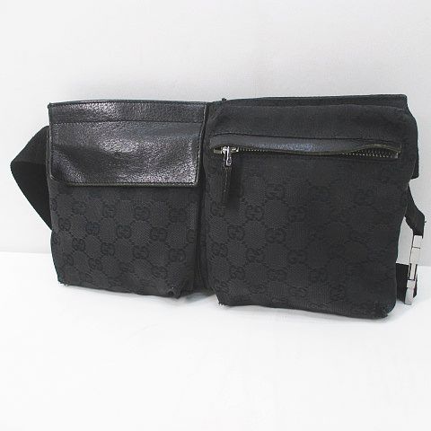 グッチ GUCCI ウエストポーチ ボディバッグ GGキャンバス28566 001013 