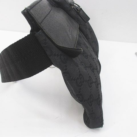 GUCCI グッチ　GG キャンバス　ウェストポーチ　ボディバッグ　28556 GUCCI グッチ GG キャンバス ウェストポーチ ボディバッグ 28556