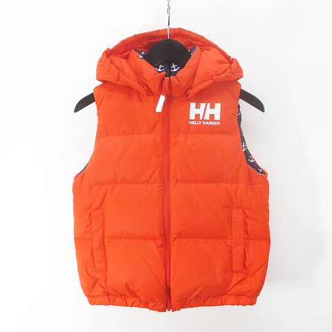 Helly Hansen オレンジジャケット フード付き HELly HANSEN フード付きオレンジアウター