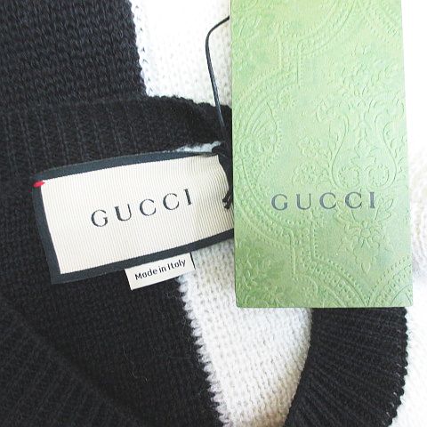 【極美品・国内正規品】GUCCI GG 黒 ニット カーディガン グッチ 現行 GUCCI（グッチ）カーディガン 黒 サイズ:-(XL位) メンズ