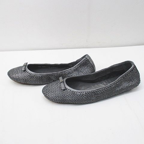 ジョルジオアルマーニ GIORGIO ARMANI パンプス フラット メッシュ 38 