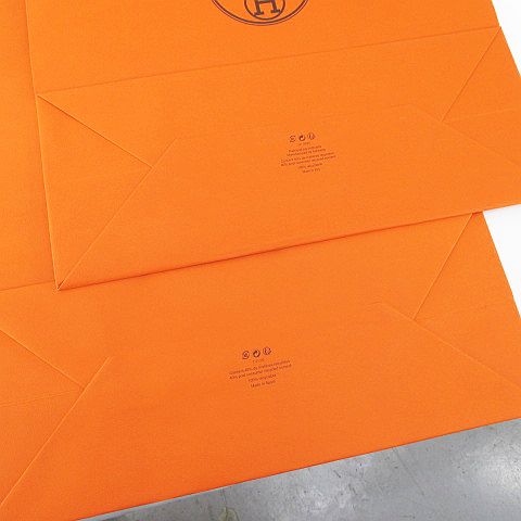 エルメス HERMES 4枚セット 紙袋 ショッパー ショップ袋 純正