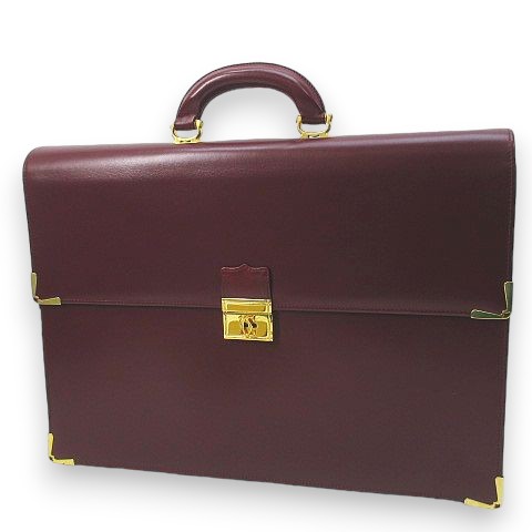 カルティエ Cartier マストライン ブリーフケース ビジネスバッグ 