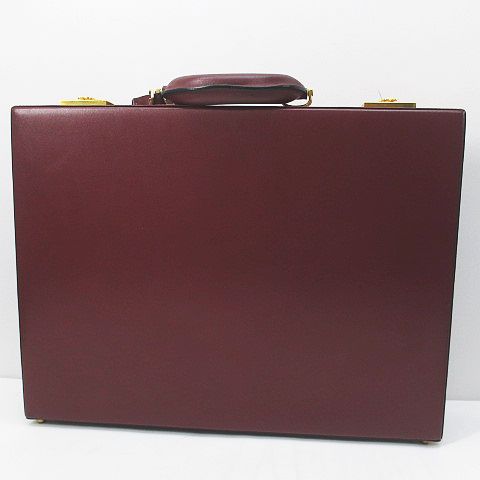カルティエ Cartier マストライン アタッシュケース ビジネスバッグ 