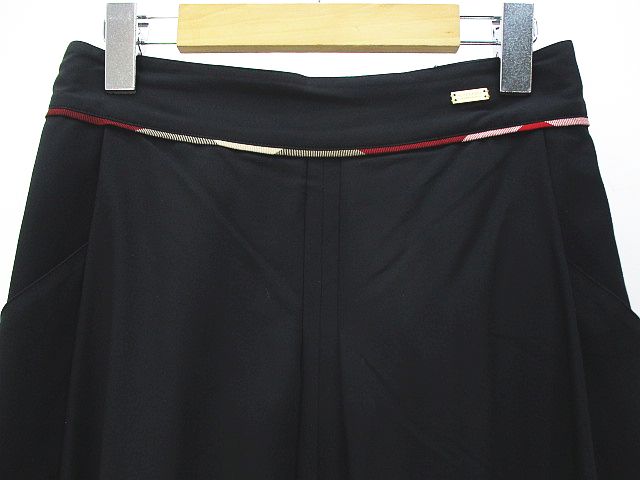 バーバリーブルーレーベル BURBERRY BLUE LABEL ロング丈 ワイドパンツ