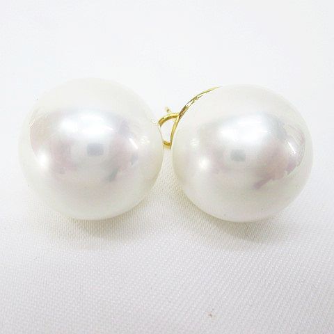 ジルサンダー JIL SANDER パールピアス ホワイト 白 スタッズピアス