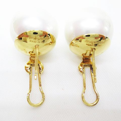 ジルサンダー JIL SANDER パールピアス ホワイト 白 スタッズピアス