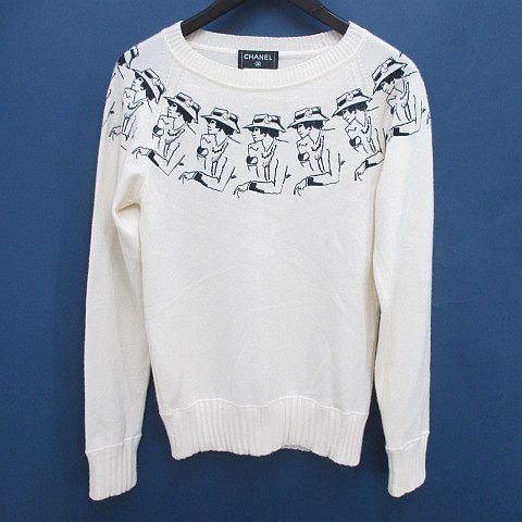 シャネル CHANEL P44570K04639 B4555 マドモワゼル 長袖 ニット  