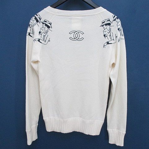 シャネル CHANEL P44570K04639 B4555 マドモワゼル 長袖 ニット  