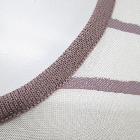 未使用 イタリア製 エルメス HERMES ボーダー Vネック カットソー M 未