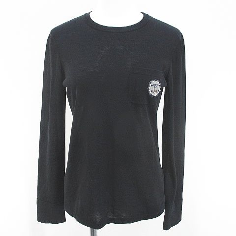 シャネル CHANEL P47647K06004 94305 長袖 ニット セーター 36 黒系 