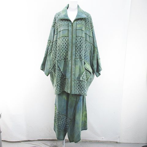 エイココンドウ EIKO KONDO セットアップ タイダイ柄 ジャケット 