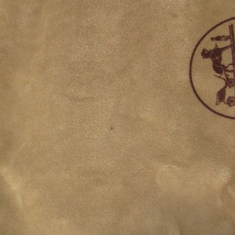 エルメス HERMES 保存袋 収納袋 3枚セット ベージュ系 巾着 ロゴ 小物