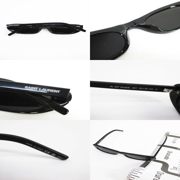 Saint Laurent ブラックアイサングラス SLM15 サンローラン SAINT LAURENT アイウェア 53サイズ アジアン