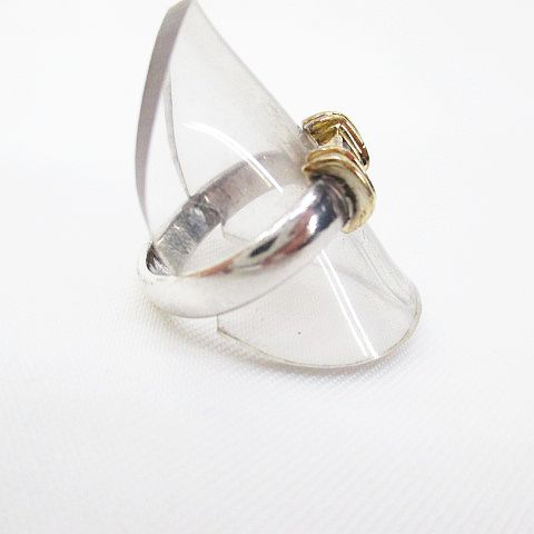 ティファニー フック&アイ リング 9号 ティファニー コンビ リング 9号