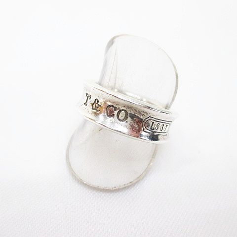 【V】Tiffany & Co. 1837　 シルバー　リング　約14号 TIFFANY&Co. 14号 ティファニー リング・指輪 1837 シルバー925