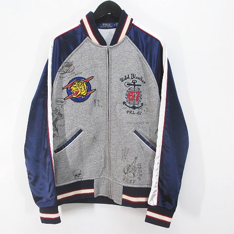 未使用品 ポロ ラルフローレン POLO RALPH LAUREN スタジャン ジップ  