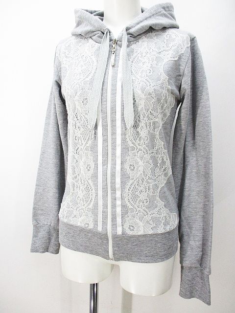 パオラフラーニ PAOLA FRANI 長袖 スウェット パーカー ジャケット XS 