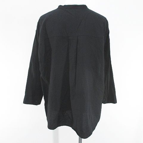 【UNIQLO】シャツ　長袖　ユニクロ　サイズL ブラック 長袖シャツ 黒の関連商品 | ユニクロ