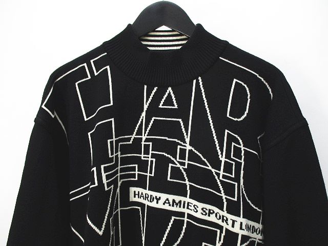 ☆HARDY AMIES SPORT 戻る London デザインニットセーター