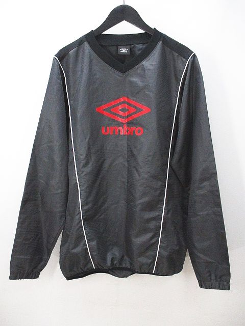 UMBRO ピステ・ウィンドブレーカー グリーン/ブラック セットアップ XL