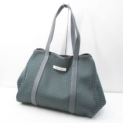 qbag メッシュトートバック qbag paris メッシュ トートバッグ Mサイズ