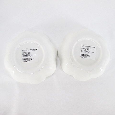 Francfranc ホイップシリーズ　ケーキ皿×2 ホワイト Amazon.co.jp: Francfranc フランフラン パステルスカラップ