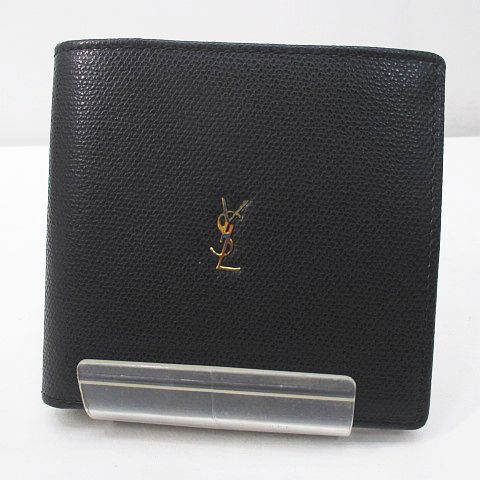 YVES SAINT 突き破る LAURENT YSL サンローラン 札入れ 二つ折り