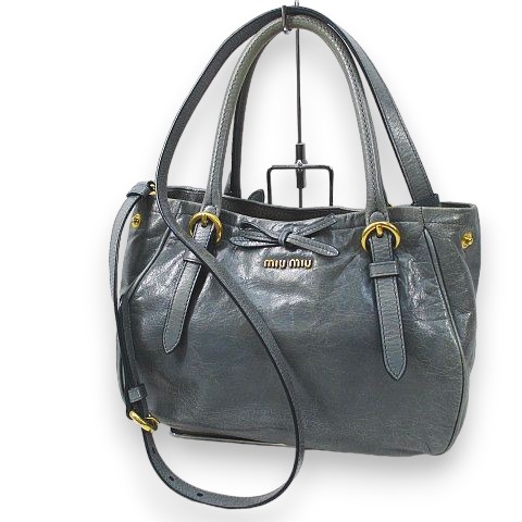 ミュウミュウ miumiu RN1096 トートバッグ ハンド ショルダー