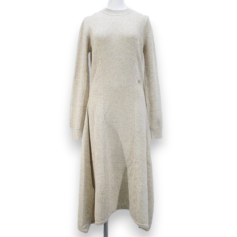 エルメスニットカシミアワンピース38