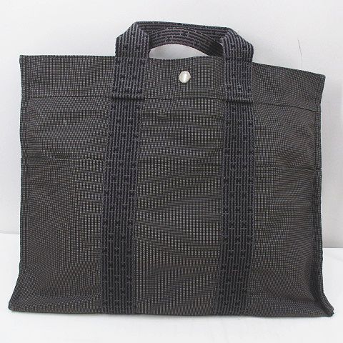 エルメス HERMES エールライン MM トートバッグ グレー