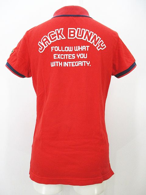 【極美品】ジャックバニー　パーリーゲイツ　半袖ポロシャツ　総柄　レッド　ゴルフ 楽天市場】【PREMIUM SALE 40%OFF】Jack Bunny!! by PEARLY