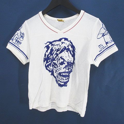 ヒステリックグラマー HYSTERIC GLAMOUR 半袖 カットソー FREE 白系  