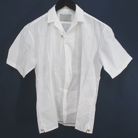 kolor 半袖シャツ kolor / BEACON◇半袖シャツ/3/ポリエステル/GRN