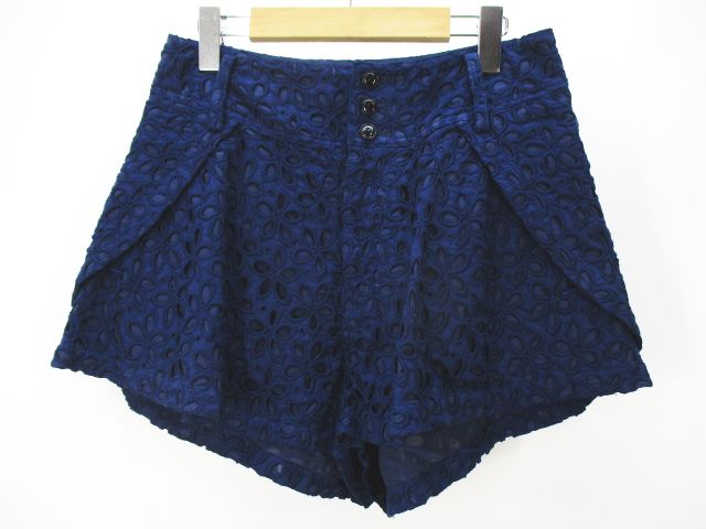 ヨウジヤマモトフラワープリントショートパンツ