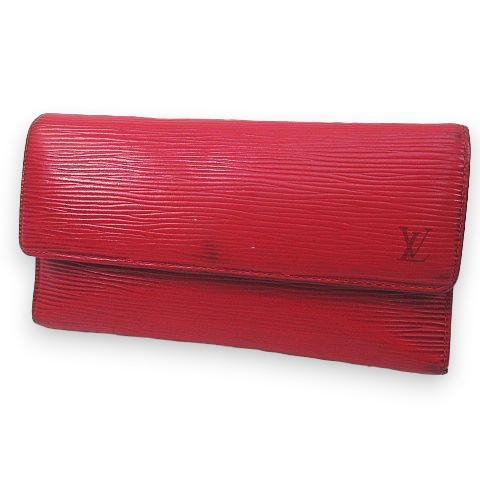 ルイヴィトン LOUIS VUITTON 長財布 三つ折り M63387 エピ ルイヴィトン LOUIS VUITTON 長財布 三つ折り M63387 エピ
