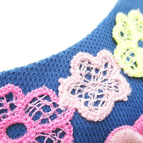 BOUTIQUE MOSCHINO モスキーノスカート刺繍かぎ針編み