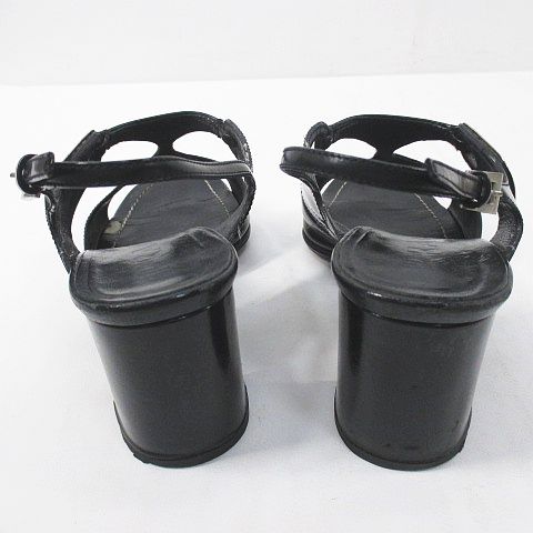プラダ PRADA サンダル バックストラップ シルバー金具 36 プラダ PRADA サンダル バックストラップ シルバー金具 36