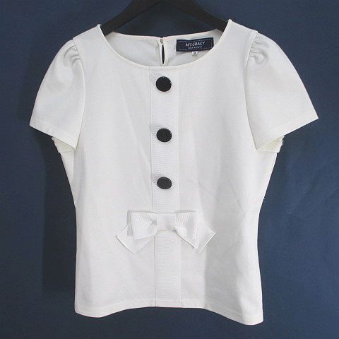 エムズグレイシー M'S GRACY 半袖 シャツ ブラウス 38 シャツ ブラウス