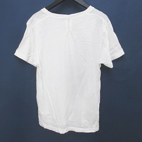 サンローラン パリ SAINT LAURENT PARIS 半袖 カットソー XS 白系