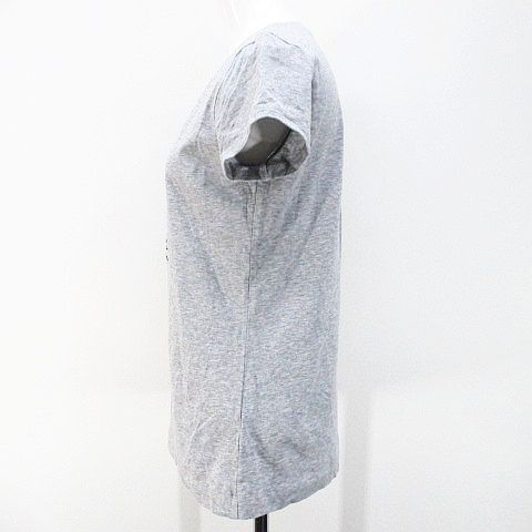 モナリザ MONNALISA バックスバニー 半袖 カットソー Tシャツ L グレー 