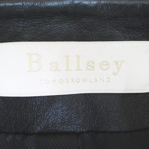 ボールジー BALLSEY トゥモローランド ライダースジャケット レザー 