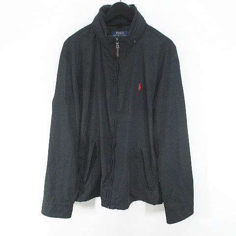 ポロ ラルフローレン POLO RALPH LAUREN ジャケット 薄手 L 黒系 