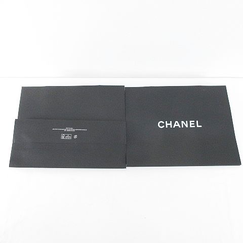 シャネル CHANEL 2枚セット 紙袋 ショッパー ショップ袋 純正 付属品