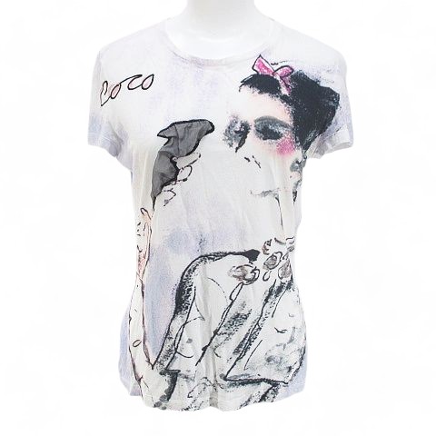 CHANEL - シャネル ココマドモアゼル グラフィック Tシャツ P37873K02540 シャネル CHANEL P37873K02540 MP119 ココマドモアゼル