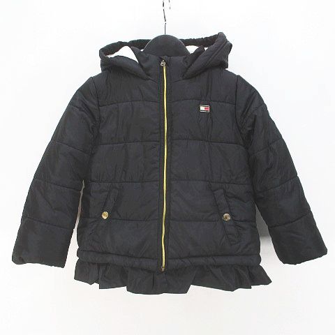 トミーヒルフィガー TOMMY HILFIGER 中綿ジャケット 5/6 黒系 ブラック 