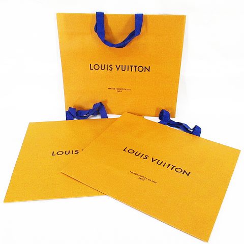 ルイヴィトン LOUIS VUITTON 紙袋 3枚セット ショッパー ショップ袋