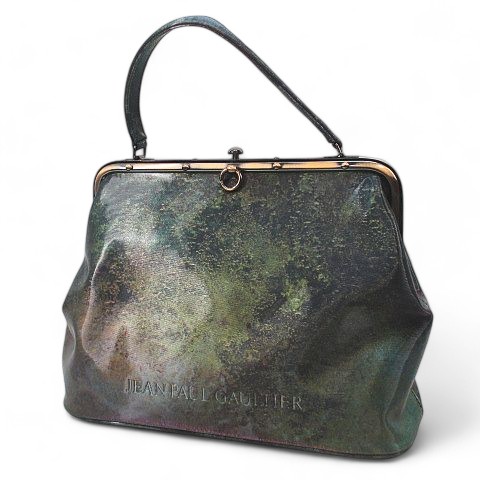 ジャンポールゴルチェ Jean Paul Gaultier トートバッグ クリア ☆美品☆JEAN PAUL GAULTIER ジャンポール ゴルチエ*レア*DRAGON