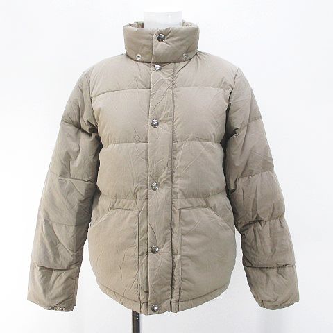 THE NORTH FACE ダウンジャケット sベージュ/ブラック THE NORTH FACE